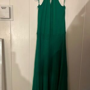 a new day Vibrant Green Backless Dress